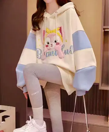 [새상품] 리나벨 후드티 퐁실퐁실 귀여운