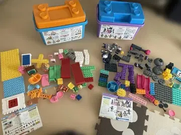 호빵맨 & 세균맨 블록 세트 + 덤 많이!