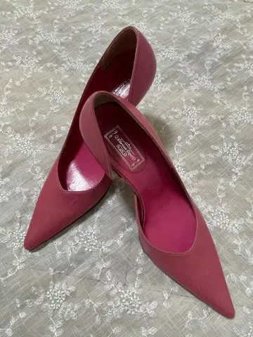 [ 미사용품 ] 레어 Glorious Gigot 희귀한 핑크 하이힐