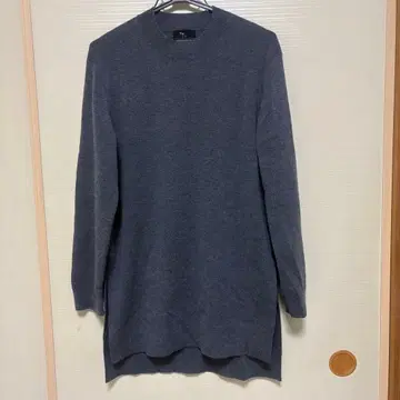 [ theory ] 롱 니트 그레이 울