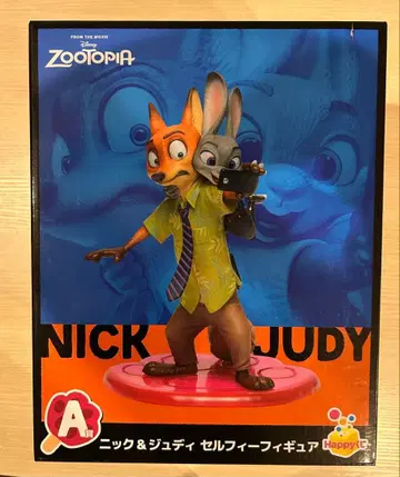 [ 미개봉 새상품 ] 주토피아 Happy 복권 A상 닉 & 주디 피규어