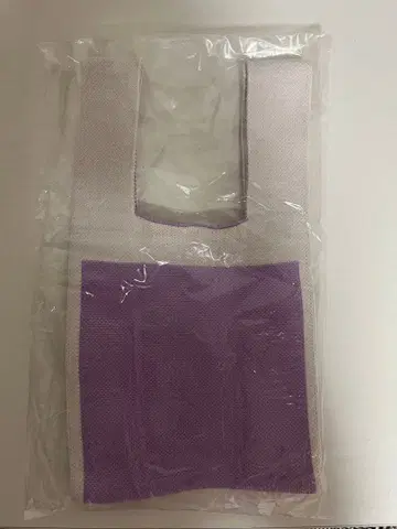 메쉬 보라색 토트백 메나드