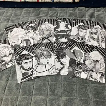 fate 수건 세트 교토의 검은 염색 가게 12점