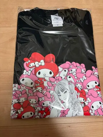 이토 준지 산리오 T셔츠 갸루 토미에 x 마이멜로디 M 사이즈