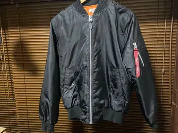 Nylaus 블랙 MA-1 자켓 M