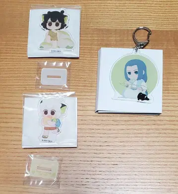 라오허전기 아크릴 키링 아크릴 스탠드 샤오헤이 무겐