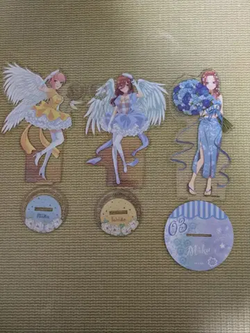 5등분의 신부 아크릴 스탠드 3체 세트