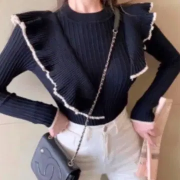 [ 새상품 ] 프릴 니트