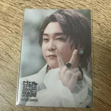 오모리 모토키 포토 카드 젠진 리라이어스