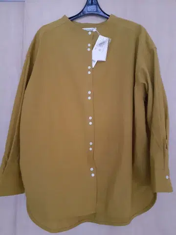 택 포함 새상품 클라우드 나인 머스타드