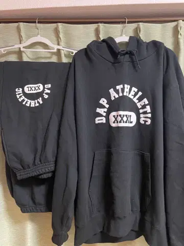 DAP ATHLETIC 셋업 XXXL 블랙