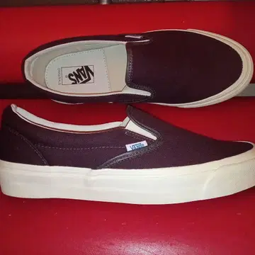 [진품 컬러] VANS VAULT OG SLIP-ON LX 짙은 브라운