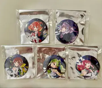 마크로스 저니 캔뱃지 발키리 5개 세트