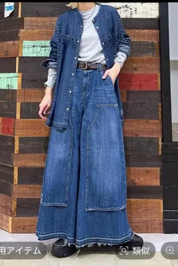 [니코앤드] DOUBLEKNEE DENIM M 사이즈