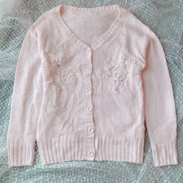 LIZ LISA 딸기 밀크 빈티지 가디건