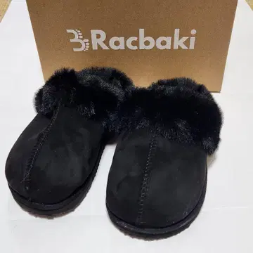 Racbaki 라쿠바키 퍼 사보 블랙 M 사이즈 상자 포함