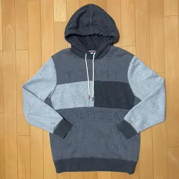 TOMMY HILFIGER 그레이 후드티 L/G