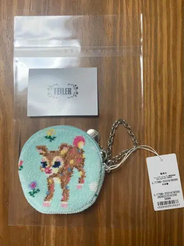 페일러 FEILER 툰툰밤비노 도트 파우치