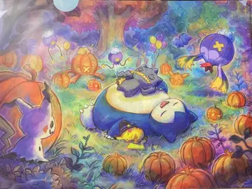 포켓몬슬립 클리어 파일 할로윈