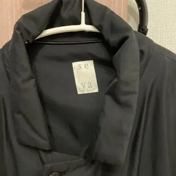 세야 블랙 점퍼 블루종 2024aw