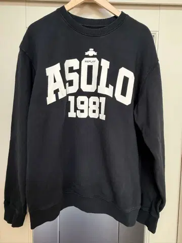 REPLAY 트레이닝복 블랙 XL