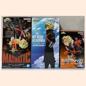 나의 히어로 아카데미아 바쿠고 카츠키 피규어 3개 세트