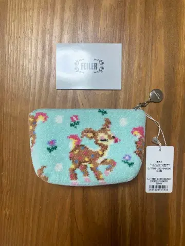 페일러 FEILER 툰툰밤비노 도트 파우치