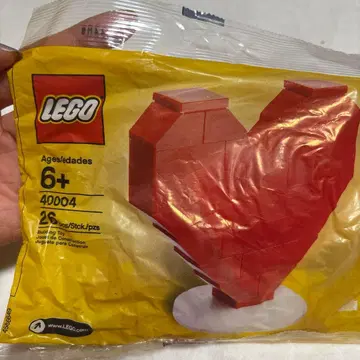 LEGO 하트형 블록 40004
