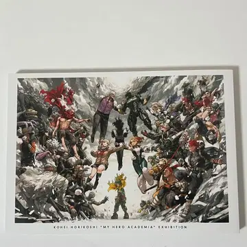 나의 히어로 아카데미아 원화전 히로아카 원화전 공식 도록