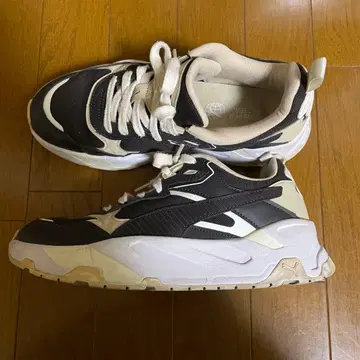 Puma 통굽 스니커즈 브라운 계열