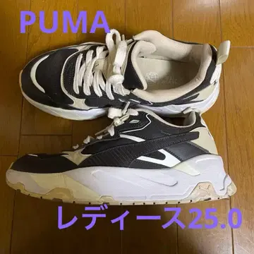 Puma 통굽 스니커즈 브라운 계열
