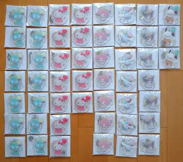 산리오 산산피크닉! 미니 아크릴 키링 전 6종 52개