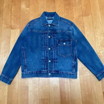 유니클로 퍼스트 타입 데님 자켓 G S