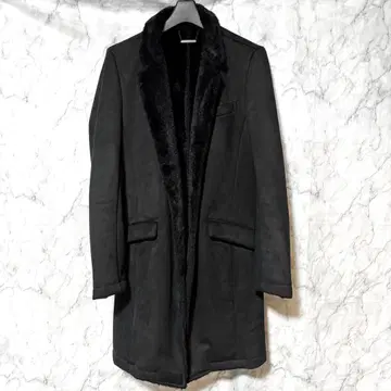 CIVARIZE 시버라이즈 체스터 코트 보아 페이크 무스탕