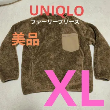 유니클로 퍼리 플리스 풀오버 (긴팔) XL