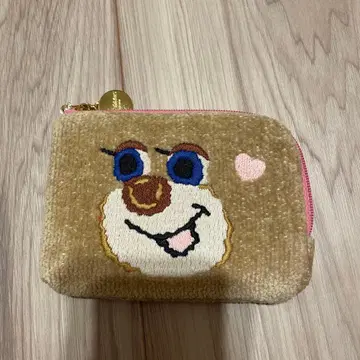 러브러리 바이 페이 도업 테디 L자 지퍼 파우치 여아