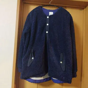 BLUETO 네이비 보아 풀오버