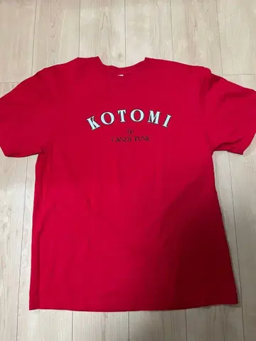 CANDY TUNE 최애 어필 T셔츠 타치바나 코토미