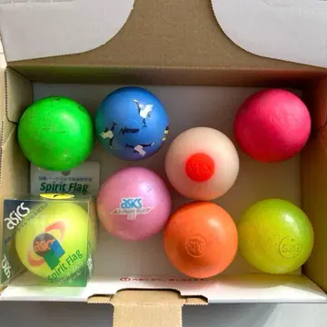 파크 골프공 8개 세트