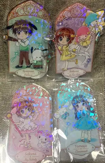 카드캡터 사쿠라 산리오 콜라보 아크릴 스탠드 사쿠라, 지수, 소랑
