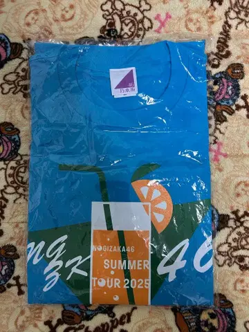 노기자카46 한여름 전국 투어 2025 T셔츠 시즈오카 M 사이즈