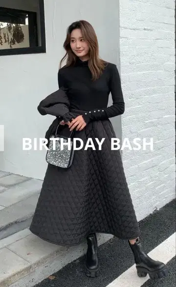 [BIRTHDAY BASH] 퀼팅 QUILTINGFLARE SKIRT