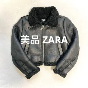 새상품급 ZARA 페이크 무스탕 자켓 M 사이즈
