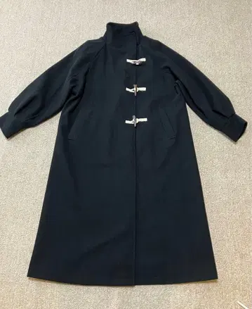 NICE CLAUP 더플 롱 코트