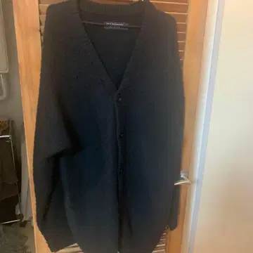 68 & BROTHERS 블랙 오버 사이즈 가디건