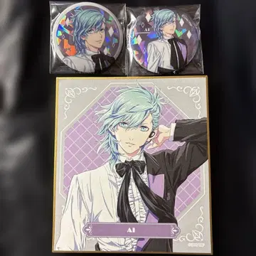 [아이] 우타프리 탭 나이 카루 나이 홀로그램 캔뱃지 미니 색지