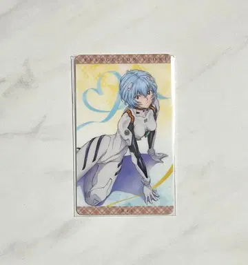 에반게리온 에바 스토어 14주년 기념 페어 특전 AR 카드 아야나미 레이