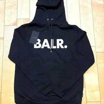 택 포함 새상품 BALR 후드티 ( BLACK ) xs사이즈 속기모