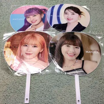 NiziU 마유카 부채 4장 세트