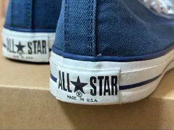 CONVERSE ALL STAR 90'S 미국제 네이비 하이컷 새상품급